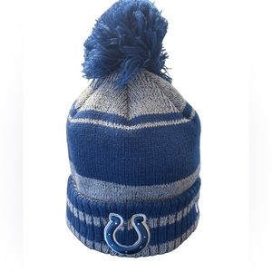 Blue and Grey Indianapolis Colts Knit Cap